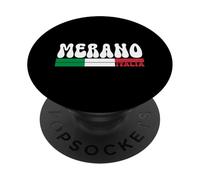 MERANO City Italia Vintage Bandiera Italia per gli amanti dei viaggi PopSockets PopGrip Adesivo