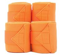 Merauno Set di 4 bende per allenamento in pile da dressage