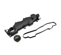 Merautop SJ Coprivalvola Copritestata Cilindro con valvola di sfiato e guarnizione Coperchio bilanciere valvola motore Sostituzione per 1.6 HDI Berlingo C2 C3 206 207 Focus # 0248L1 3M5Q6 9651815680