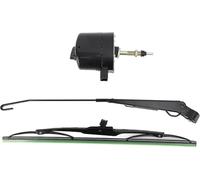 Merautop SJ Motore universale per tergicristallo da 12 V, con braccio e lama, ricambio per trattore, barca da pescatore, accessorio auto, parte # 01287358 773100001 0390506510