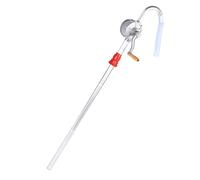 Merautop SJ Pompa a barile dell'olio, pompa a barile dell'olio, pompa a mano per barili dell'olio, in lega di alluminio, per gasolio, benzina, cherosene, trasferimento carburante