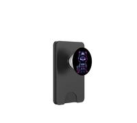 Meraviglia cosmica del gatto con cappuccio Galaxy Eyes PopSockets PopWallet per MagSafe