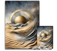 Meraviglia del Sole Puzzle da 1000 pezzi Puzzle Relax e sfida Decorazione per la casa colorata Arte amici 1000 pezzi (75x50 cm)