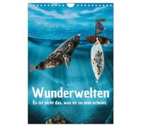 Meraviglie - Non è quello che sembra essere. (Calendario da parete 2026 DIN A4 alto), Calendario mensile Calvendo: collage naturali miracolosi - è... quello che sembra essere