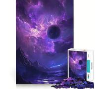 Meraviglioso puzzle spaziale galattico da 1000 pezzi,gioco di logica,pezzi a incastro preciso,divertimento assicurato per tutta la famiglia,attività serale (38x52cm)