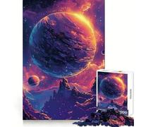 Meraviglioso puzzle spaziale Galaxy da 1000 pezzi per adulti, stimolante per la logica, ideale per momenti di svago e per creare un'atmosfera magica Regalo perfetto per le feste (50x75cm)