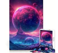 Meraviglioso puzzle spaziale Galaxy per ragazzi, 1000 pezzi, stimola la memoria, si srotola facilmente, dimensioni perfette, regalo per le vacanze (38x26cm)