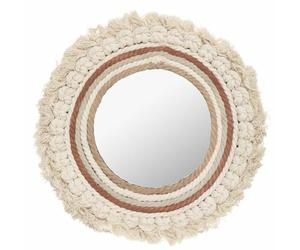 Meraviglioso specchio boho da 40 cm
