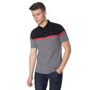 Merc London Uomo Clarence Polo Shirt Not Applicable, Black, Extra Large