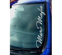 Merc Mafia Parabrezza Finestrino Personalizzato Slogan Frase Auto Adesivo Vinile
