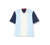 Merc of London Banning Polo Sweater, Blu, S Uomo