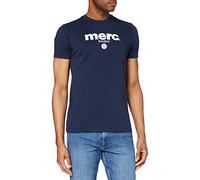 Merc of London - Maglietta Brighton, Manica Corta, Uomo, Blu (Bleu (Navy)), L