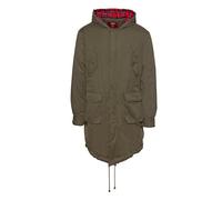 Merc of London Tobias Parka Cappotto, Verde (Vert (Combat Green), 2XL Uomo