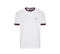 Merc Redbridge T-Shirt, Bianco, M Uomo