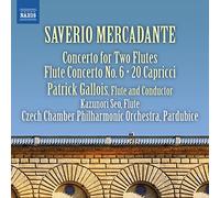 Saverio Mercadante Saverio Mercadante: Concerto for Two Flutes/... (CD) Album