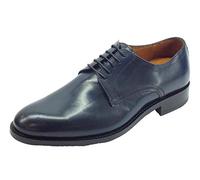 Mercanti Fiorentini Pegaso Oceano Scarpe Classiche per Uomo in Pelle Blu Fondo Cuoio (Taglia 39)