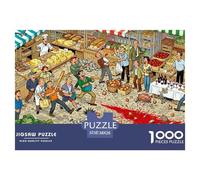 Mercato agricolo francese del sabato Puzzle in Legno Impermeabile Puzzles Da 1000 Pezzi Regali Per Adulti Divertenti Giochi Educativi