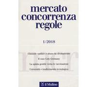 Mercato concorrenza regole (2018). Vol. 1