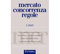 Mercato concorrenza regole (2025). Vol. 1