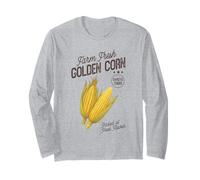 Mercato degli Agricoltori di Verdure Dolci retrò del Mais Dorato Fresco della Fattoria Maglia a Manica