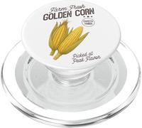 Mercato degli agricoltori di verdure dolci retrò del mais dorato fresco della fattoria PopSockets PopGrip per MagSafe