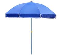 Mercato del baldacchino per tonalità Solare da 2,1 m, Acqua per la Spiaggia Regolabile in preda alla scanalatura Protettiva con 8 Costole per Spiaggia/Piscina/Patio Tenda Ombrello all'aperto,