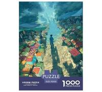 Mercato Fantastico Puzzles 1000 Pezzi Gioco Di Sfida Giocattolo Adulti E Oltre 12 Anni Strada Magica Puzzle Creativi Divertimento Famiglia Relax Regalo Decorazione Casa 70x50cm/1000pcs