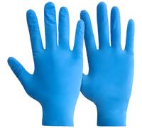 Mercator Nitrylex Classico Blu Nitrile Guanti XL Confezione Di 100
