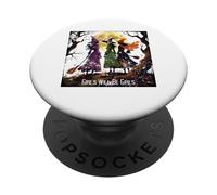 Merce di Halloween spettrale di tre streghe angosciate PopSockets PopGrip Adesivo