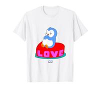 Merce Ufficiale Pudgy Penguins | Tutto sull'amore | Pengu Maglietta