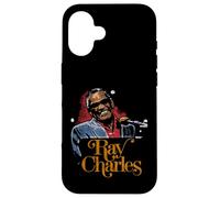 Merce ufficiale Ray Charles Jazz Icon - Million Dollar Smile Custodia per iPhone 16