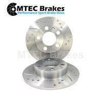 Mercedes 190/190E 2.5 16v Evolution Posteriore Dischi Freno Forati Scanalati