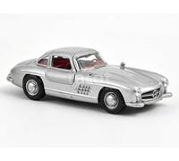 Norev Modellino auto Mercedes 300SL Gullwing grigio in scala 1:43 Jet Car 1957