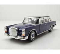 Mercedes 600 1963 Blu Scuro Modellino 1:24 Welly