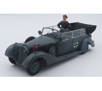 MERCEDES 770 K - Wehrmacht 1941 - con Ufficiale e Soldato 1/43 RIO4735
