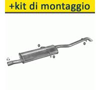MERCEDES A160 - W168 A170 1.7 CDI 1998-2004 Silenziatore Marmitta Posteriore+