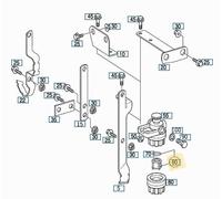 MERCEDES ACTROS AXOR ELEMENTO FILTRANTE FILTRO POMPA CARBURANTE OEM A0000903452