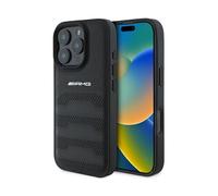 Mercedes-AMG AMHCP16LGSEBK Custodia per cellulare - iPhone 16 Pro, Nero