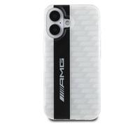 Mercedes AMG, Custodia protettiva per iPhone 16 Motif Carbone, Bianco