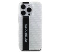 Mercedes AMG, Custodia protettiva per iPhone 16 Pro Motif Carbon, Bianco