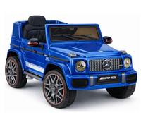 Mercedes AMG G 63 Auto elettrica per bambini verniciata di blu