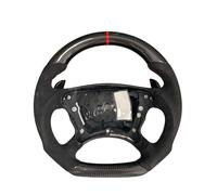 Mercedes AMG Nero Serie Sterzo Ruota SL55 C63 E63 CLK63 G55 CLS Carbonio Fiber
