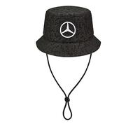 Mercedes AMG Petronas F1 2024 Cappello a Secchiello della Squadra - Nero - Taglia Unica