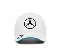 Mercedes AMG Petronas F1 2024 George Russell Berretto - Bianco - Taglia Unica