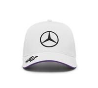 Mercedes AMG Petronas F1 2024 Lewis Hamilton Cappello da Camionista - Bianco - Taglia Unica