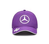 Mercedes AMG Petronas F1 2024 Lewis Hamilton Cappello da Camionista - Viola - Taglia Unica