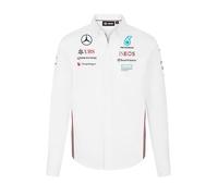 Mercedes AMG Petronas F1 Camicia della Squadra Uomo 2024 - Bianco - Taglia: M