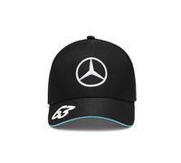 Mercedes AMG Petronas F1 Cappello da Bambino 2024 George Russell - Nero - Taglia Unica