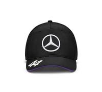 Mercedes AMG Petronas F1 Cappello da Bambino 2024 Lewis Hamilton - Nero - Taglia Unica