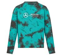Mercedes AMG Petronas Formula 1 Felpa Donna Turchese Nuova